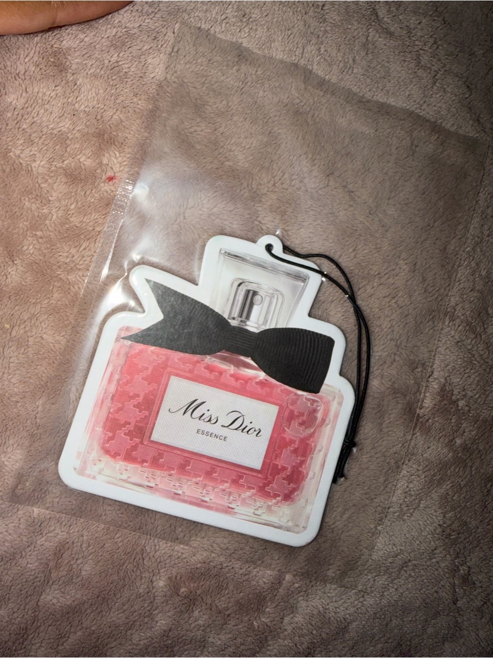 Dior Miss Dior Pink & Black Perfume Bottle CAR FRESHIE